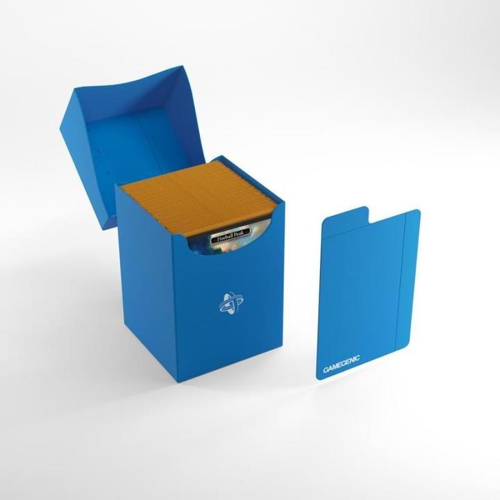 Actual product image Gamegenic GGS25033ML - Deck Holder 100+ Blue Card Box