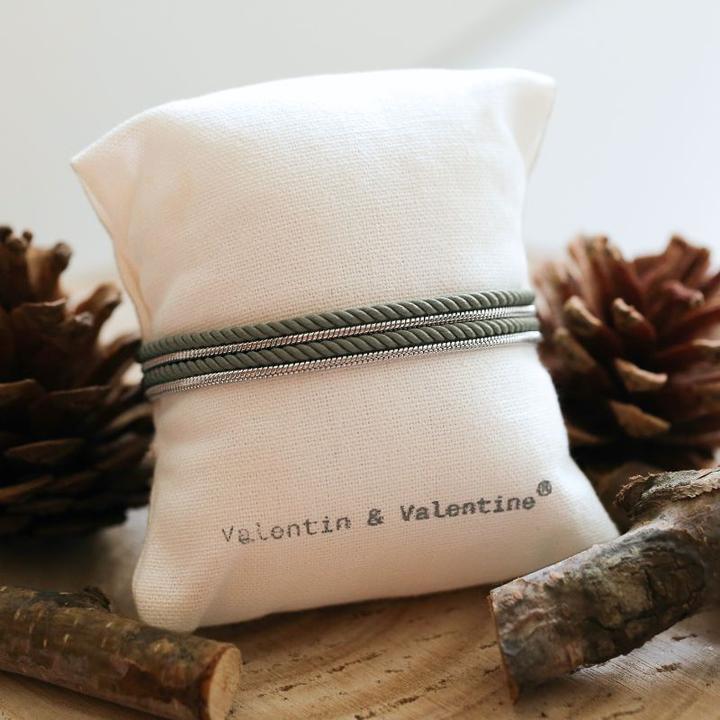 Immagine prodotto Val&Val Bracciale Oliva Da Uomo (Acciaio inossidabile)