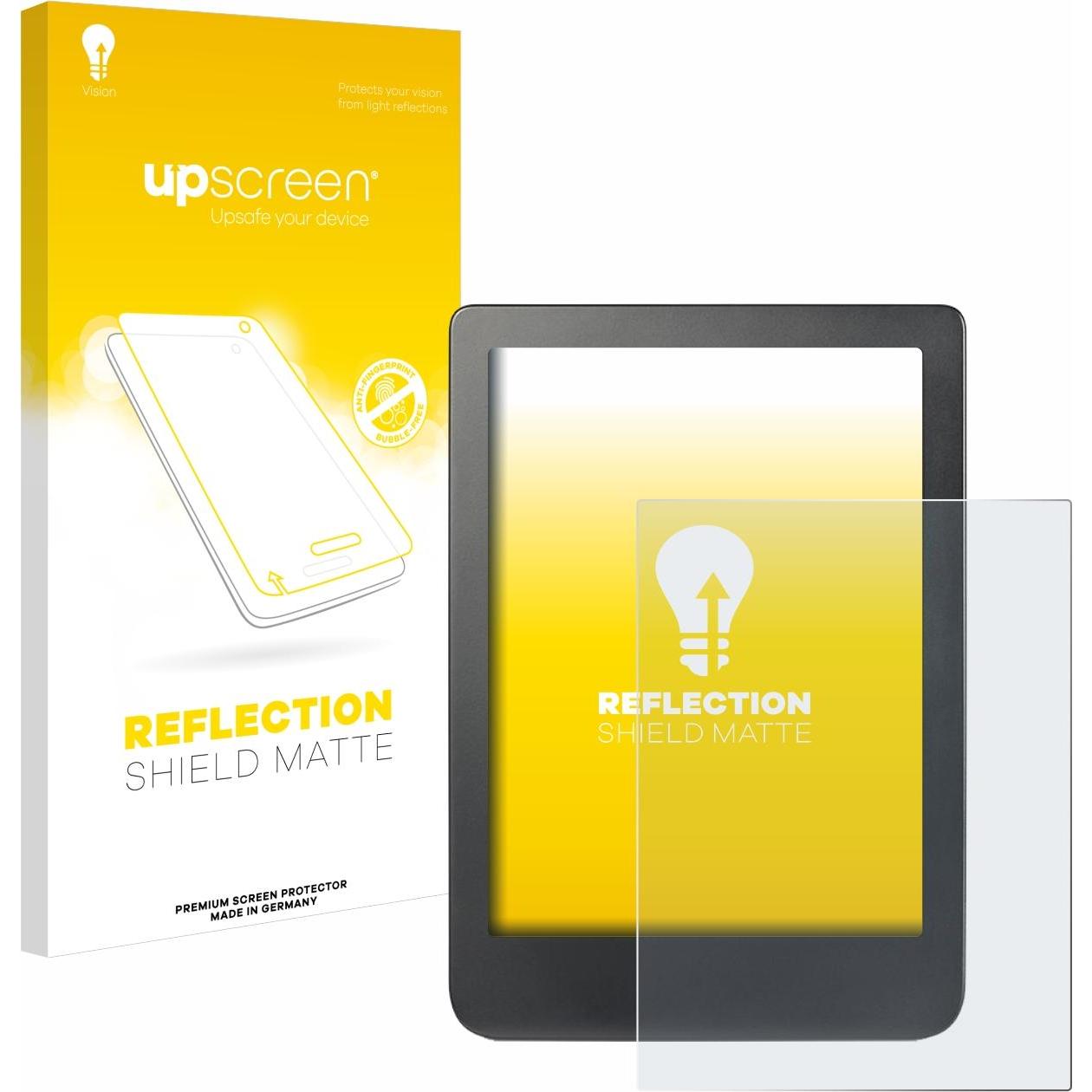 upscreen Schutzfolie Displayschutz Displayschutzfolie Folie Matt Entspiegelungsfolie, eReader Zubehör, Grau