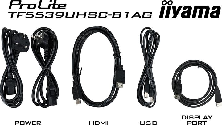 Actual product image iiyama ProLite TF5539UHSC-B1AG (3840 x 2160 Pixels)