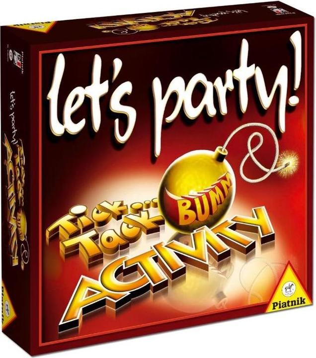 Produktbild Piatnik Let's Party Tick Tack Bumm Activity (Deutsch, 4 - 16 Spieler)