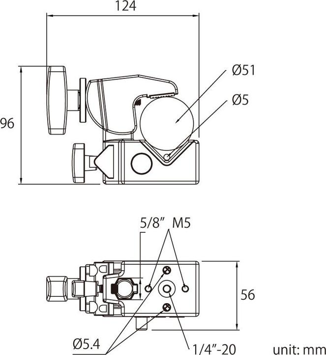 Produktbild Kupo Super Convi Clamp (Stativhalterung)