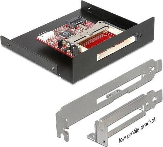 Immagine prodotto Delock Lettore di schede SATA 3.5" per Compact Flash tipo I / II e IBM Micro Drive (SATA)