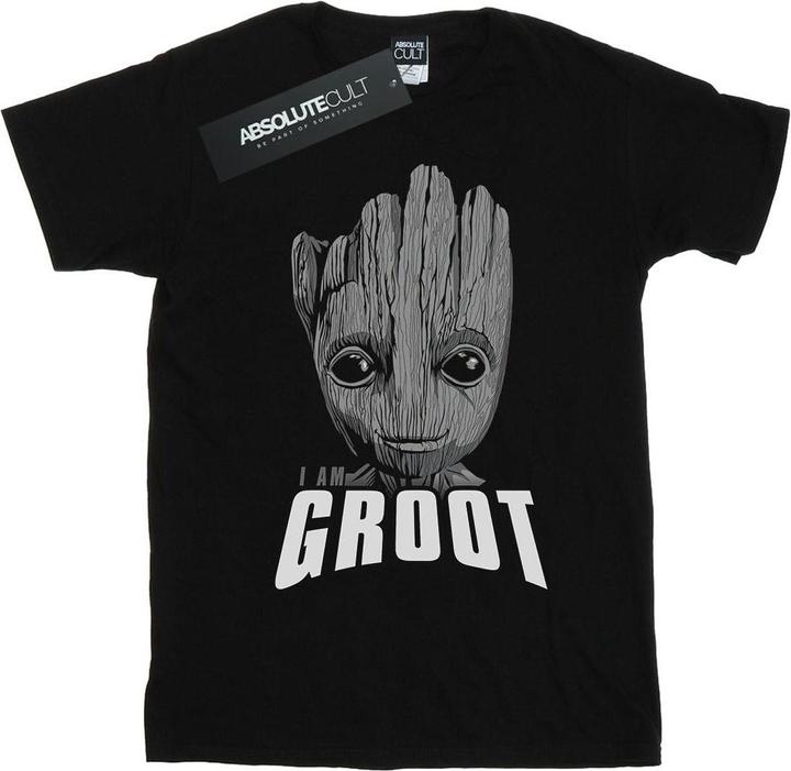 Actual product image Mens Guardians Of The Galaxy Groot Face T-Shirt (3XL)