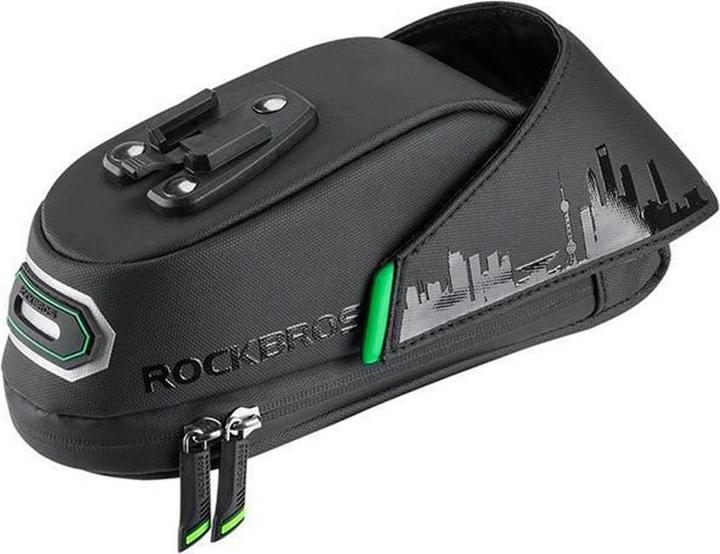 Image du produit Rockbros Sacoche de vélo C27-1 sous la selle - noir (1.50 l, Sac de selle)