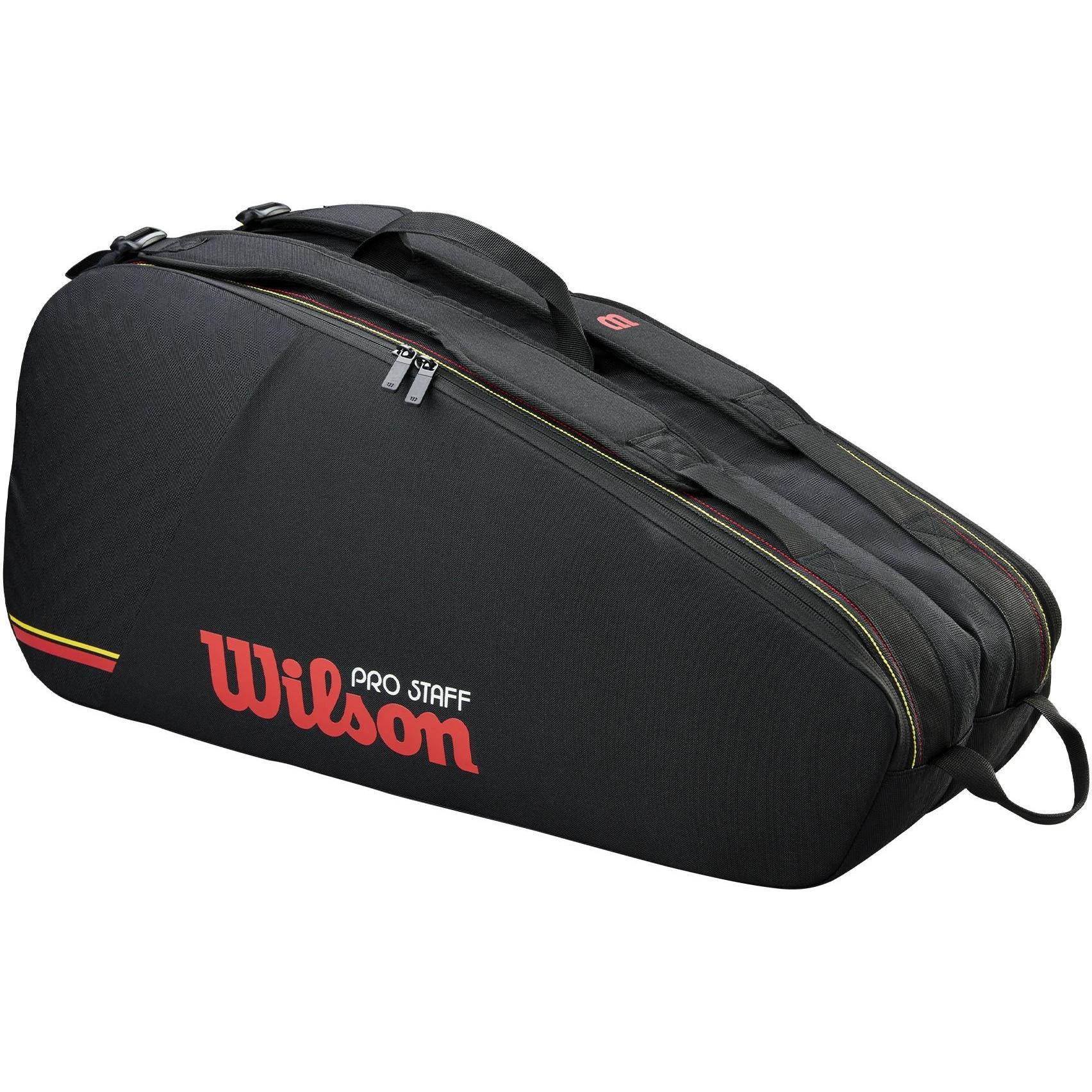 Wilson Nero Borsa Da Tennis, (6R)