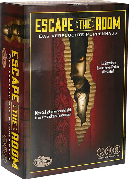 Produktbild Thinkfun Escape the Room 3 - Das verfluchte Puppenhaus (Deutsch)