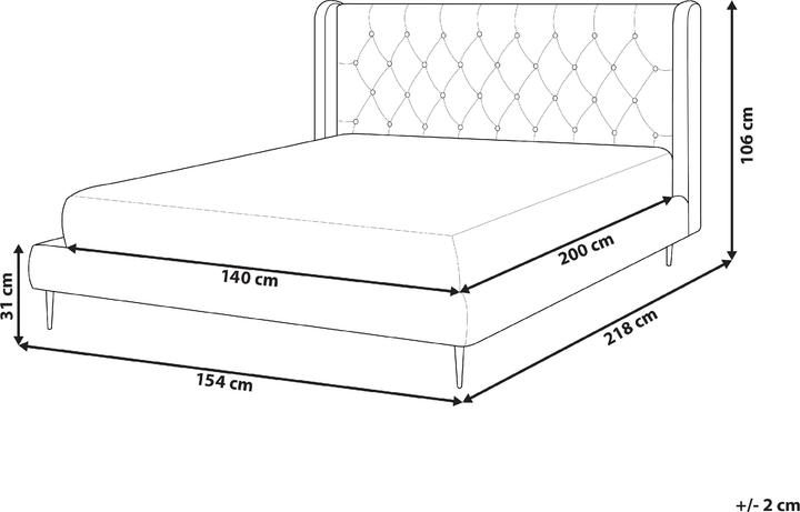Image du produit Beliani Forbach (140 x 200 cm)