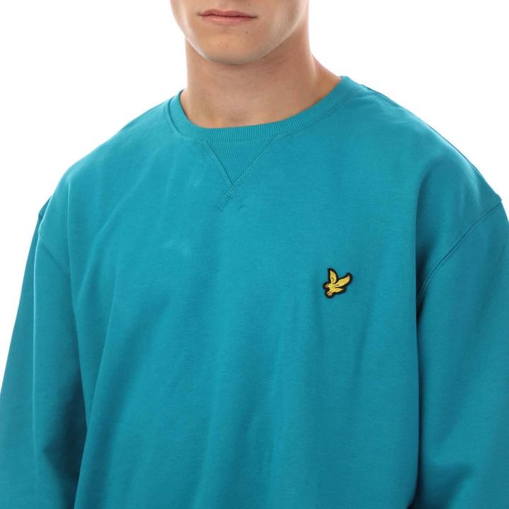 Actual product image Lyle and Scott Mens Crew Neck Sweatshirt (XXL)