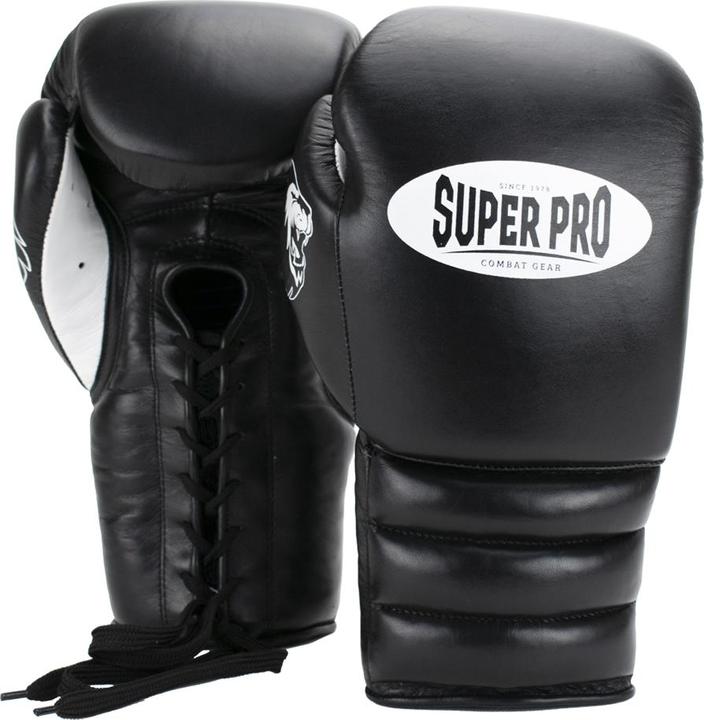Produktbild Super Pro Combat Gear Knock Out Boxhandschuhe SchnÃ¼rung (16 OZ)