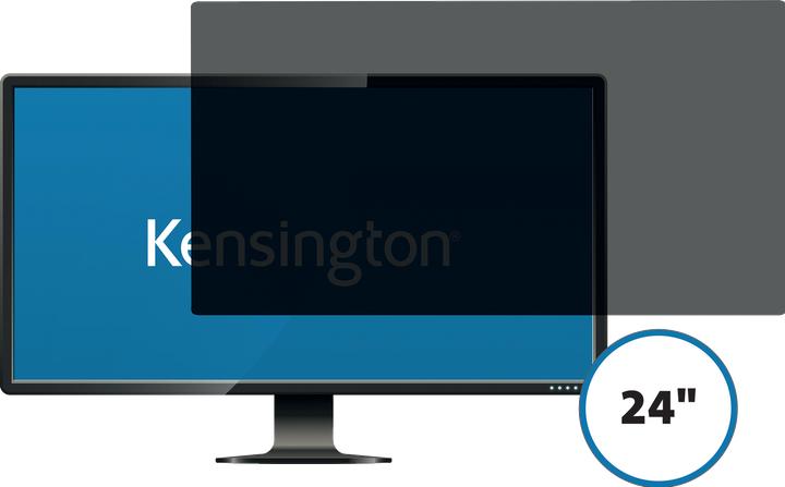 Produktbild Kensington Blickschutzfilter - 2-fach, abnehmbar für 24" (24", 16:10)
