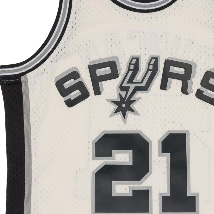 Produktbild Mitchell & Ness Swingman Jersey San Antonio Spurs OFF-WHITE Tim Duncan - S (S)