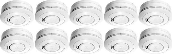 Produktbild Ei Electronics Rauchwarnmelder 10er Set inkl. 10 Jahres-Batterie