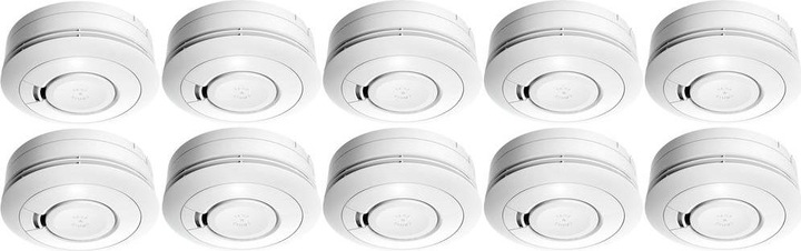 Actual product image Ei Electronics Smoke alarm device set of 10 incl. 10-year battery