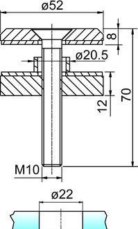 Actual product image Pauli+Sohn Point holder (4 pcs.)