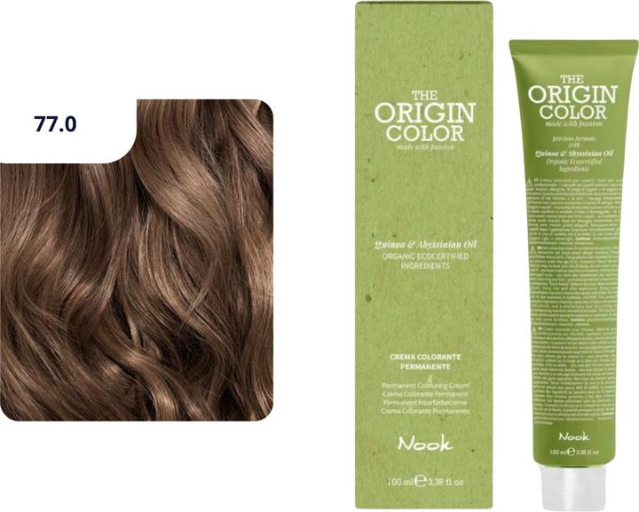 Produktbild Nook Origin Color Haarfarbe (77.0 Intensives Blond)