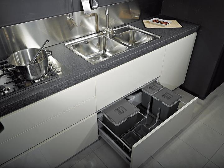 Image du produit Elletipi Metropolis PTC22 - Mülltonnen-System (48 l)