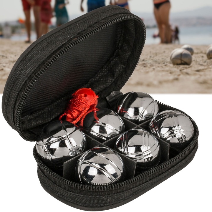 Immagine prodotto Ootb Set di mini bocce, diametro: circa 3 cm (6 x, 30 mm)