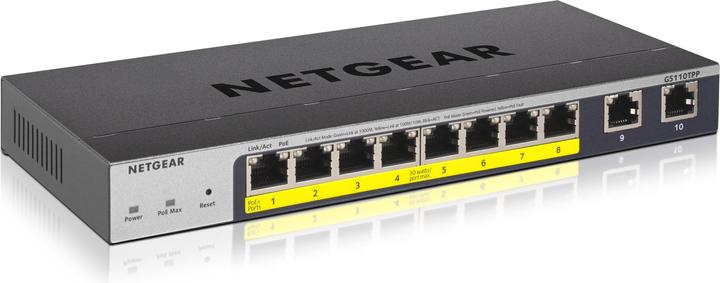Actual product image Netgear GS110TPP (10 ports)