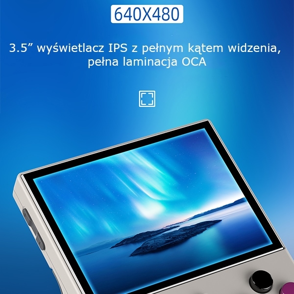 Actual product image Anbernic Konsola RG35XX Plus szary/grey
