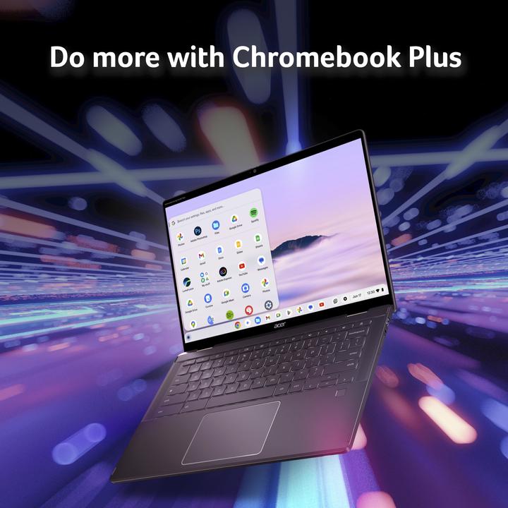 Image du produit Acer Chromebook Spin 714 (14", 512 Go, 16 Go, CH, Intel Core Ultra 5 115U)