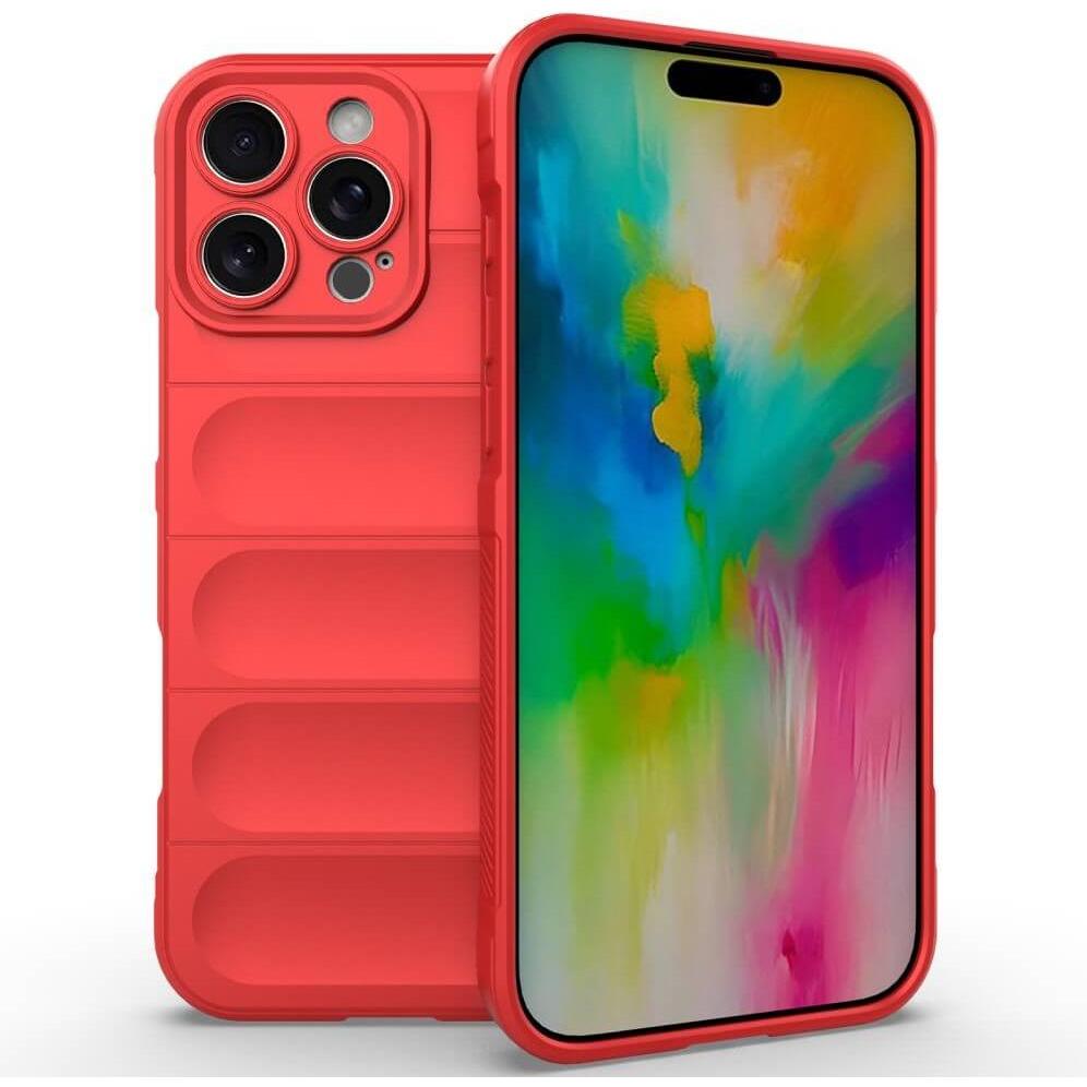 Thumbnail - Cover-Discount iPhone 16 Pro Max - Rugged Protective Hülle (Apple iPhone 16 Pro Max), Smartphone Hülle, Rot