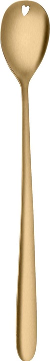 Produktbild Sola Latte Macchiato Löffel Alpha mit Herz 1 Stück, Gold (1 Stück, Löffel)