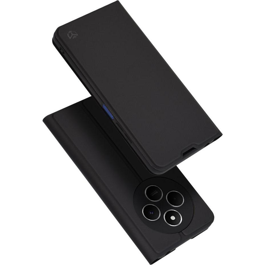 Techsuit - Magskin Book - Xiaomi Redmi 14C / Poco C75 - Black (Xiaomi Redmi 14C, Xiaomi Poco C75), Smartphone Hülle, Sch...