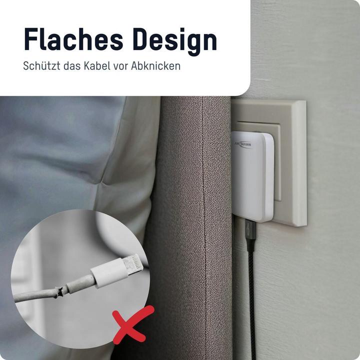 Actual product image Ansmann USB-C Wall Charger 265PD (65 W, 2 ports)