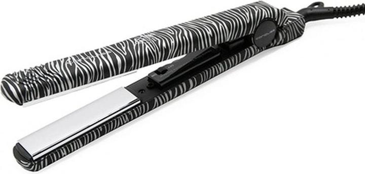 Immagine prodotto Corioliss C Style Piastra professionale per capelli al titanio per donne con spina UK Zebra Silver (Piastra per capelli)