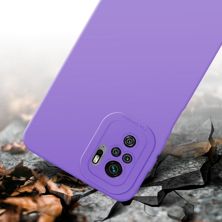 Actual product image Cadorabo Cover for Xiaomi RedMi NOTE 10 4G / RedMi NOTE 10S in TPU Fluid LM162 Style (Xiaomi Mi Note 10, Xiaomi Redmi Note 10S)