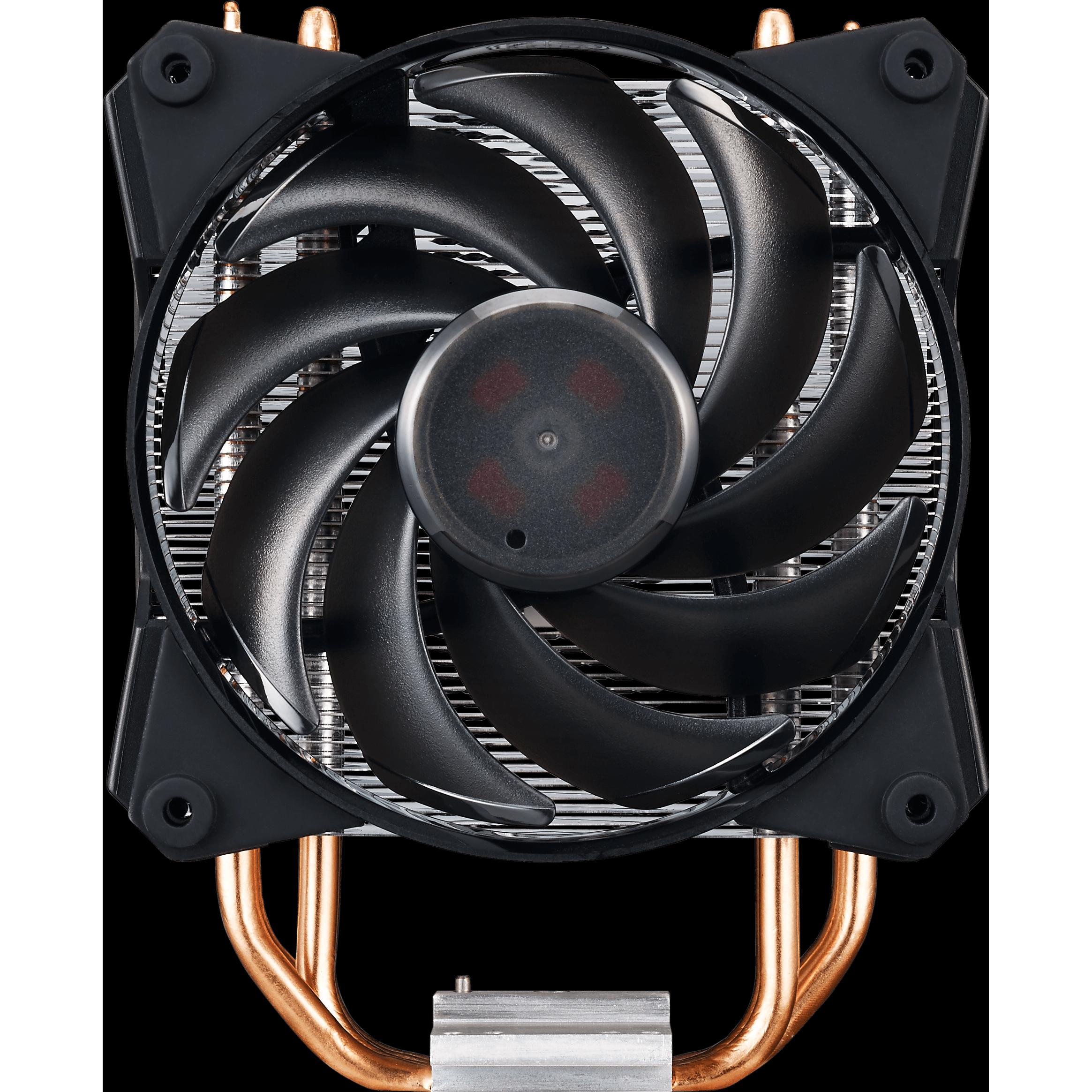 Thumbnail - Cooler Master MasterAir MA410P RGB (159 mm), CPU Kühler, Schwarz