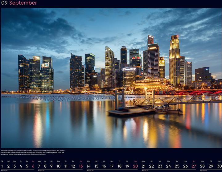 Produktbild Hafenstädte - Wandkalender 2026 (60 x 45 cm, Harter Einband, Deutsch)