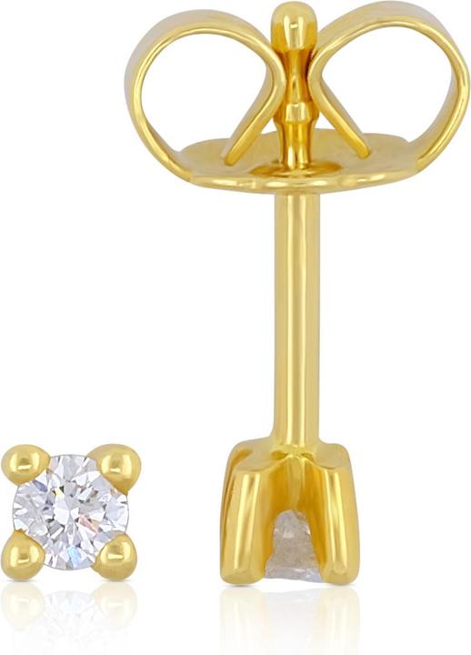 Image du produit Muau Boucles d'oreilles (750/18 K Or jaune)