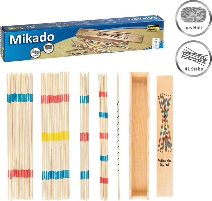 Produktbild Idena Mikado Bambus in Holzbox FSC100%