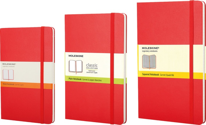 Image du produit Moleskine Carnet Classic Large (A5, À rayures, Couverture rigide)