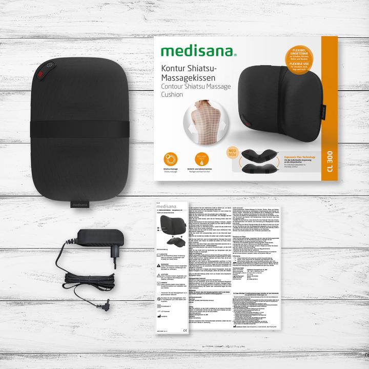 Actual product image Medisana CL 300 Shiatsu massage cushion