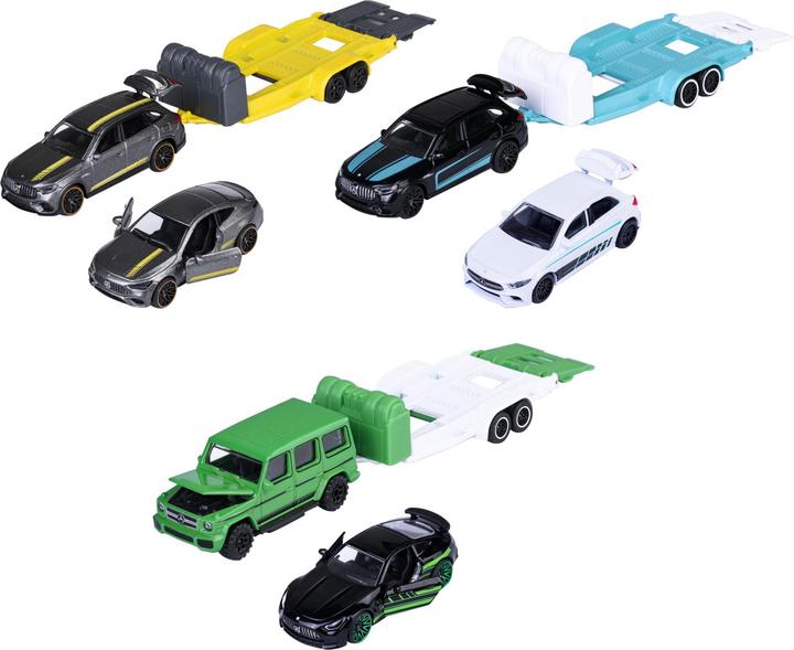Image du produit Majorette Mercedes-AMG Deluxe Trailer, 3-sort.