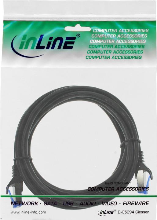 Immagine prodotto InLine Cavo patch blindato (U/FTP, CAT6a, 1.50 m)