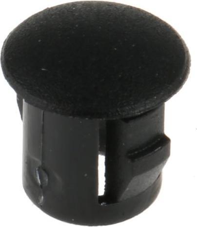 Image du produit RS PRO Obturateur Trou Ø 6mm, Non fileté, Nylon 66, Austastung Ø 7.8mm, Noir