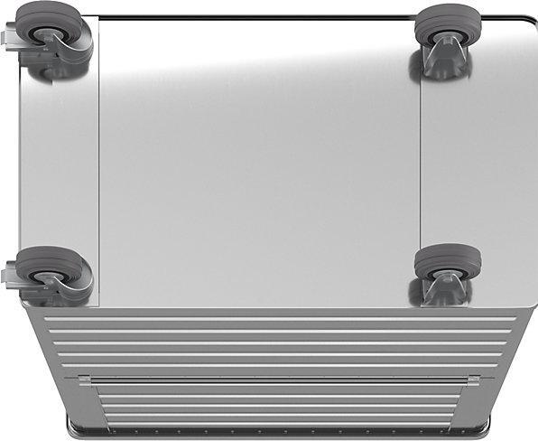 Produktbild Gmöhling Alu-Kastenwagen, abklappbare Seitenwand (300 kg)