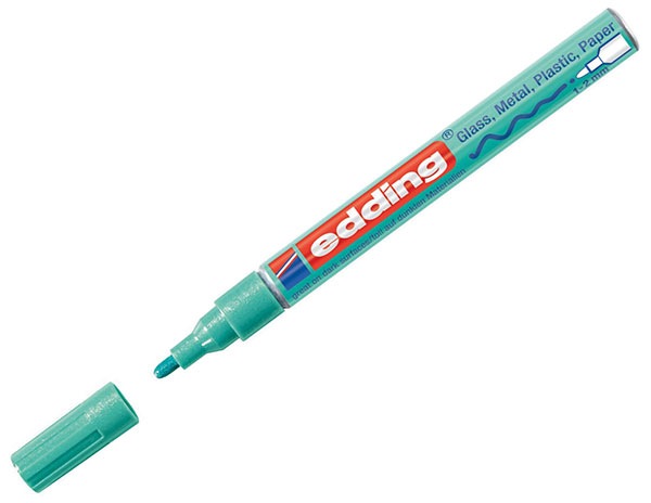 Produktbild Edding 751 Glanzlack Marker (Grün, 1 mm, 10 x)