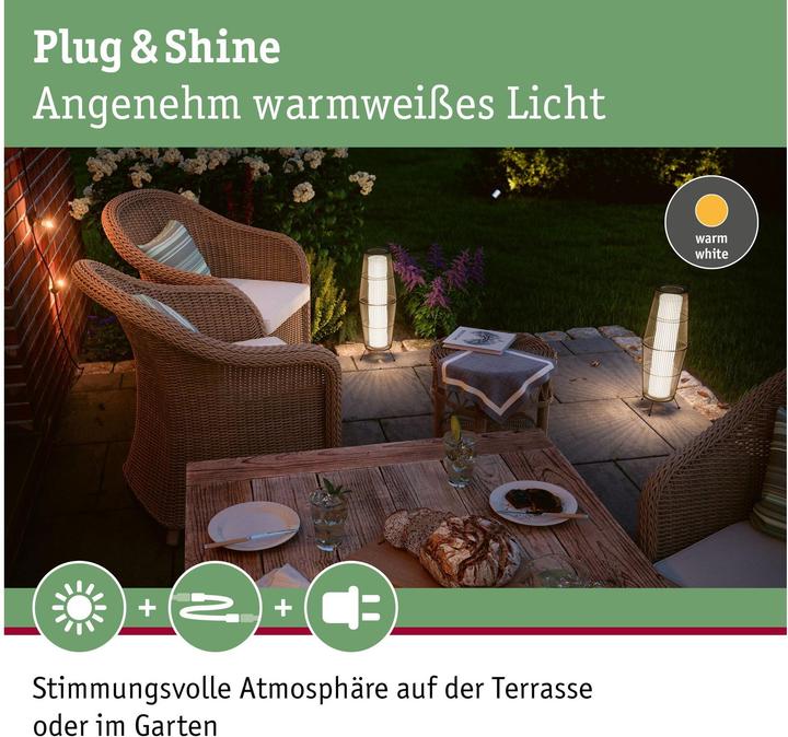 Image du produit Paulmann Plug & Shine (800 lm, IP44)