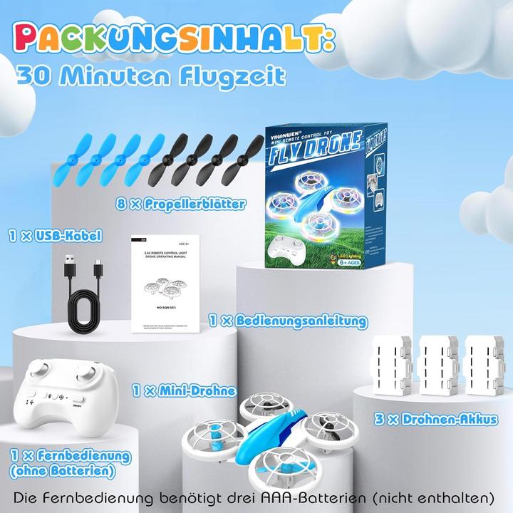 Produktbild Yikanwen Kinder-Quadrocopter mit LED