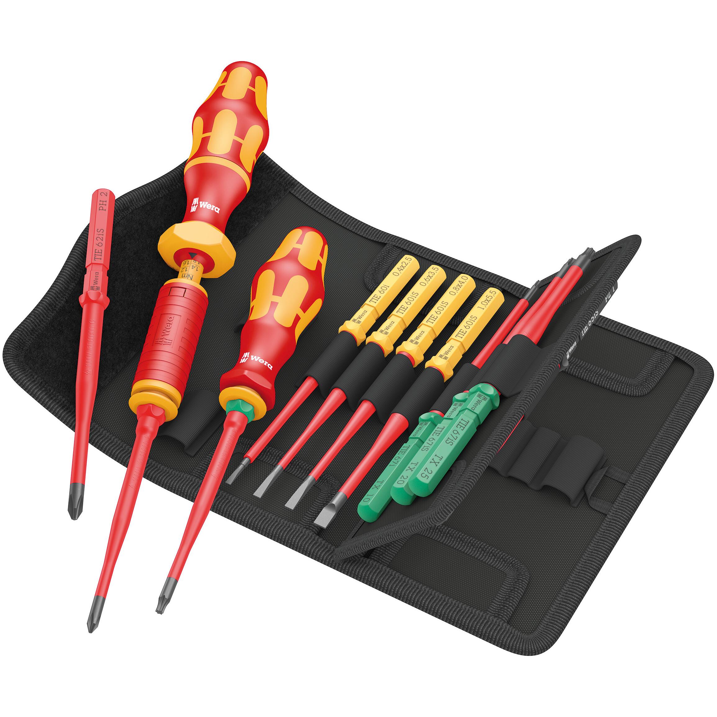 Wera, Schraubenzieher, Kraftform Kompakt VDE 16 Torque extra slim 1 (Schlitz)