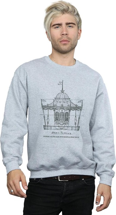 Produktbild Disney Mary Poppins Carousel Sketch Sweatshirt (S)