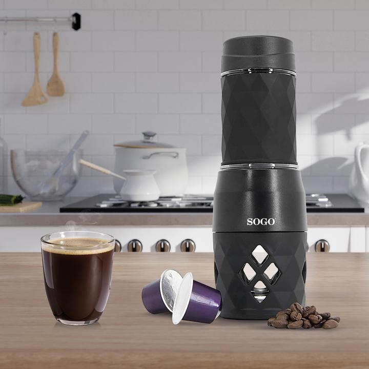 Actual product image Sogo Coffee Maker Express Manual 20bar -Black