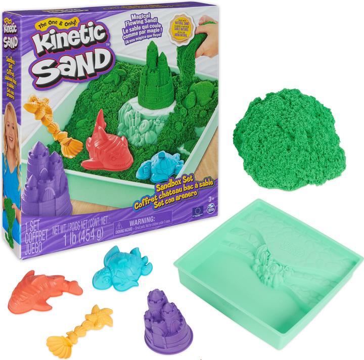 Spin Master Kinetic Sand Sandbox Set