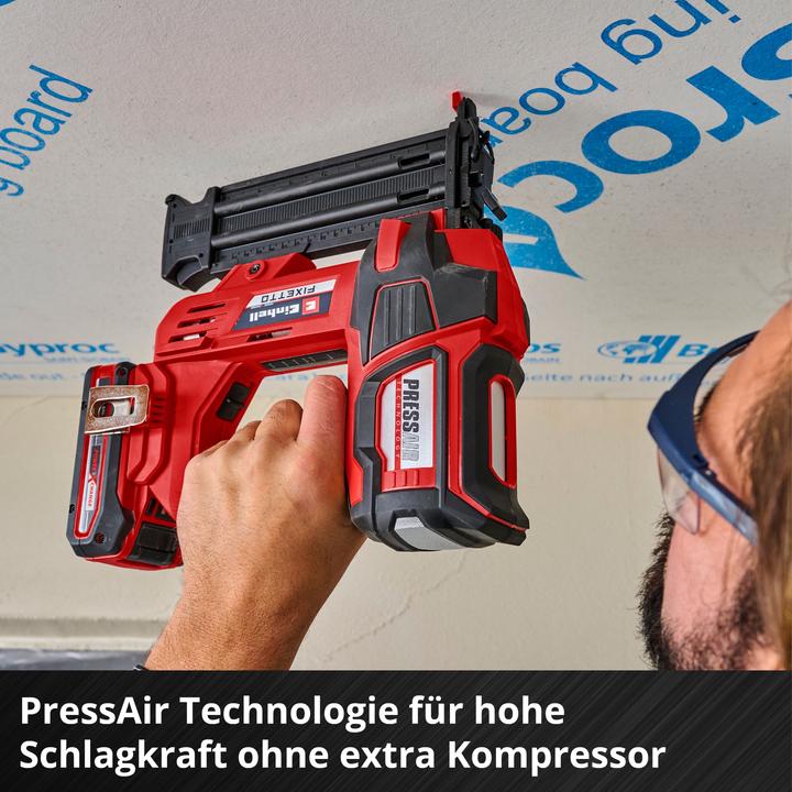 Actual product image Einhell Akku-Nagler Fixetto 18/50 N, Solo + E-Box Koffer S-F