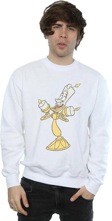 Immagine prodotto Disney Beauty And The Beast Lumiere Distressed Felpa Uomo (XL)
